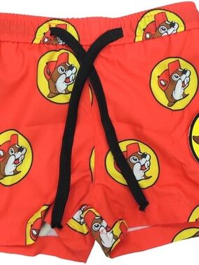 Buc-ee's Swim Trunks Beaver Logo 🦫